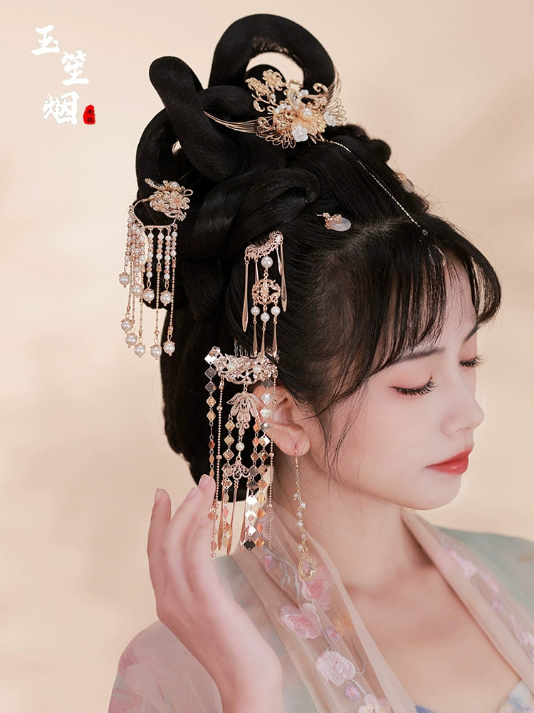 Hanfu Hair Accessories Set: Lijiang