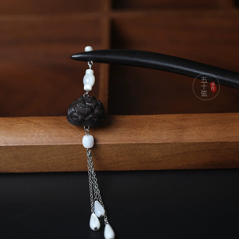 Breeze Ebony New Chinese Classical Style Hair Stick
