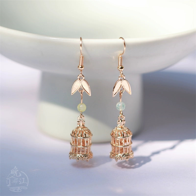 Pavilion Chinese Style Earrings