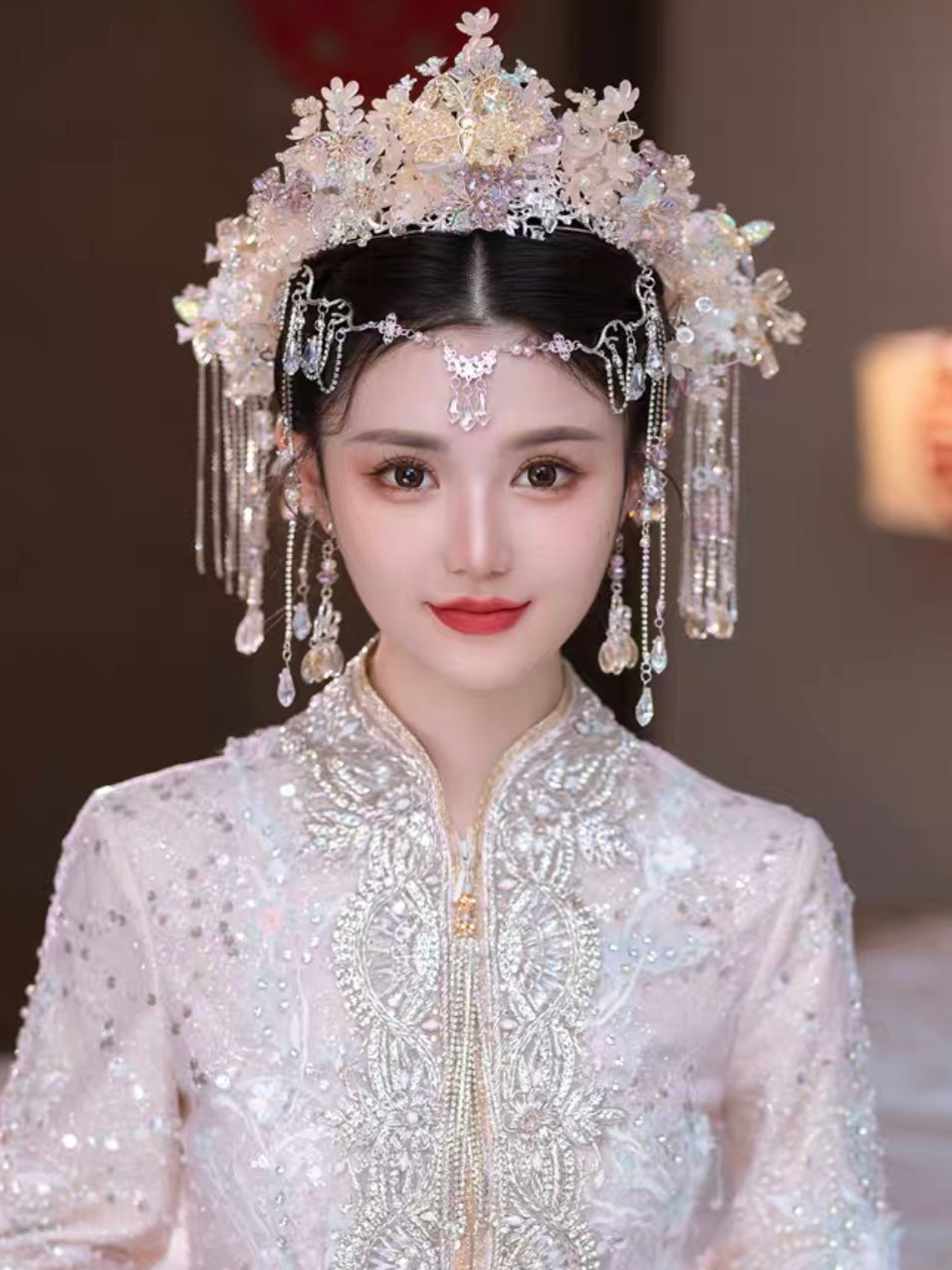 Popular Bridal Hairstyles and Makeup Trends for Asian American Brides –  East Meets Dress