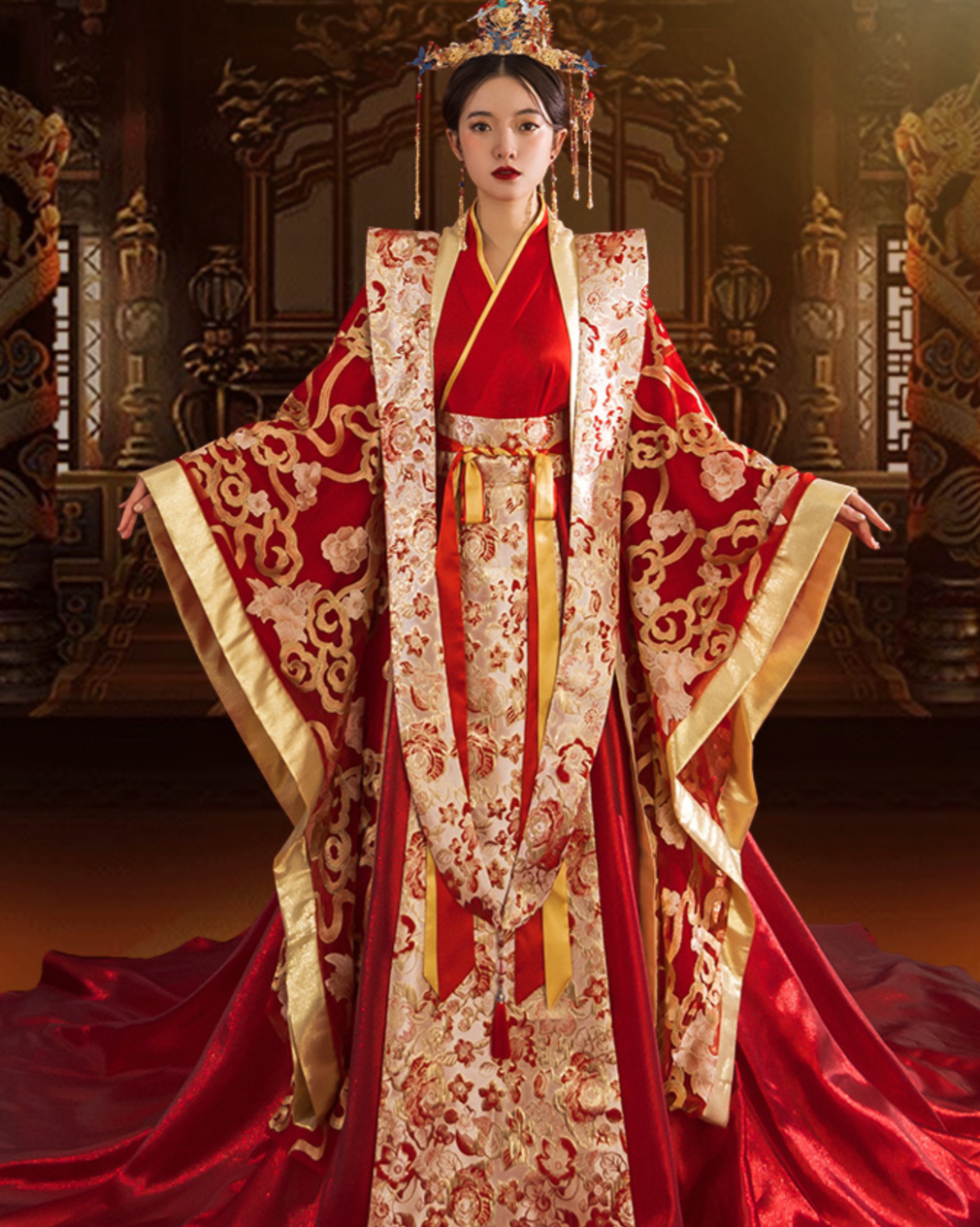 chinese wedding guest dress Suni Bespoke piece Chinese gown originated in the Ming Dynastry as the royal wedding bridal dress. Chinese Aesthetic Wedding Guest Embroidery