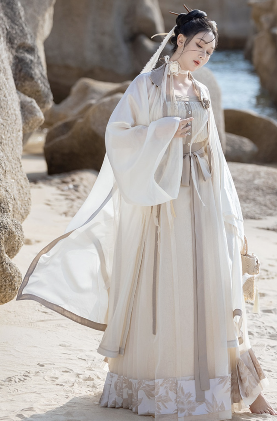 White Hanfu Wedding Dress Beachweddingtips