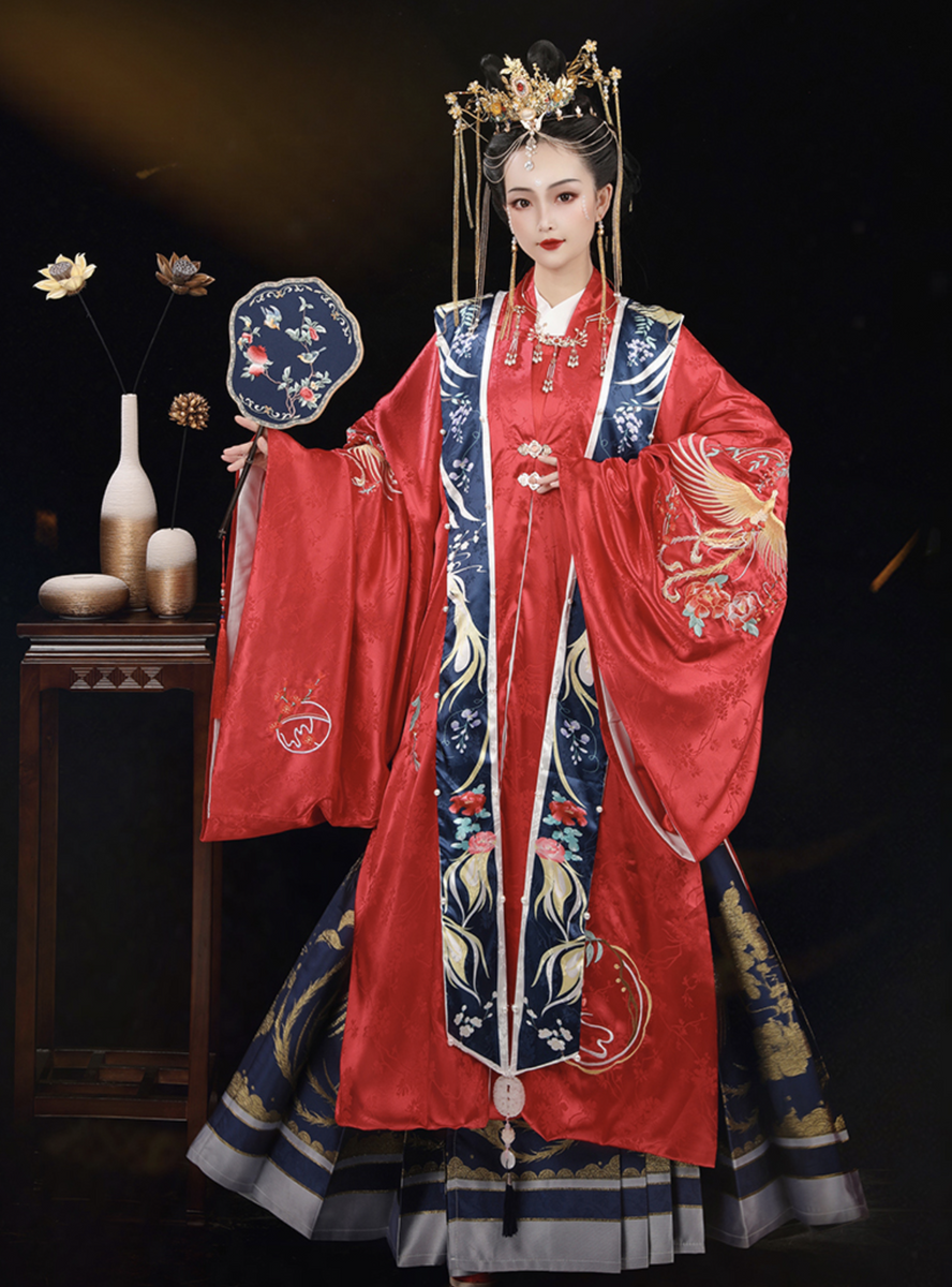 Chinese Traditional Ming Dynasty Wedding Gowns, Bridal Dress | Hanfu Story