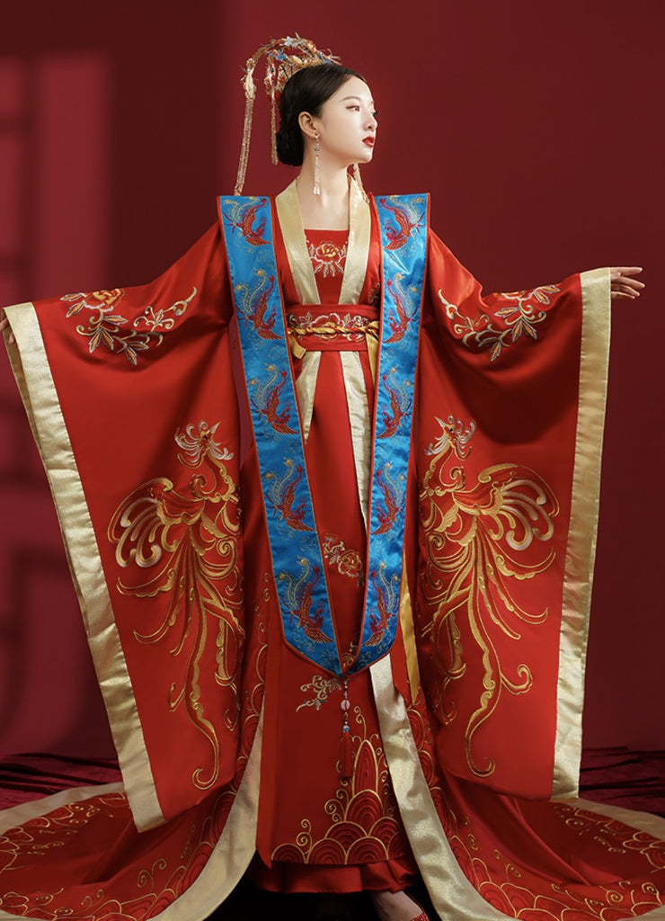 Traditional Chinese Wedding Modern Hanfu Gowns – Hanfu Story