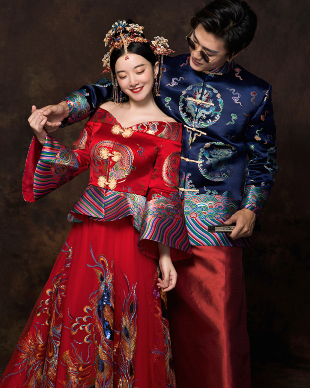 Chinese traditional wedding costume discount
