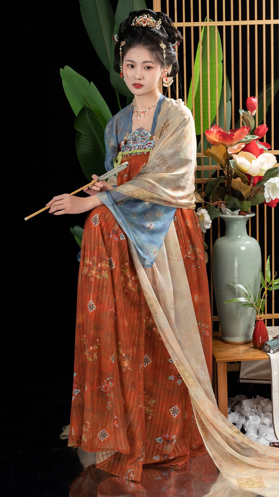 Fashion Hanfu Traditional Chinese Dress Tang Dynasty Hanfu Dress Female -  Fashion Hanfu
