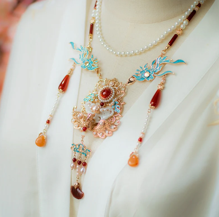 Traditional Chinese Accessories Necklace for Wedding
