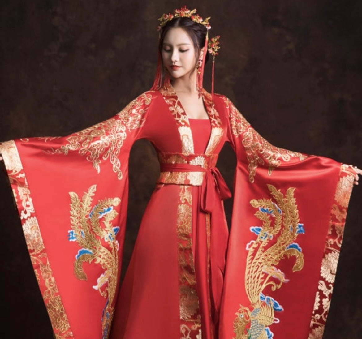 Chinese Traditional Wedding Gowns, Bridal Dress | Hanfu Story